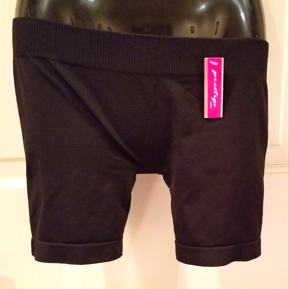2 for $14:  Black legging shorts